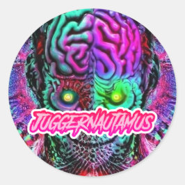 BODSTIVE BRAIN TINGLIESステッカー ラウンドシール