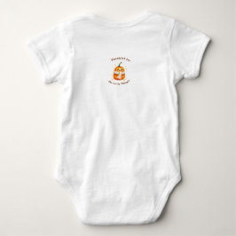 Body "Abobrinha Feliz - Thankful Little Things" ベビーボディスーツ