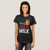 Body By Chocolate Milk  Food  Eater Graphic Tシャツ (正面フル)
