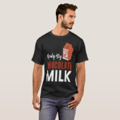 Body By Chocolate Milk  Food  Eater Graphic Tシャツ (正面フル)