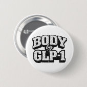 BODY by GLP-1 缶バッジ (正面&裏面)