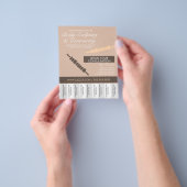 Body Contouring & Body Sculpting Tear Off  チラシ (手)