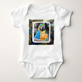 Body em Jersey para Bebês Arara ベビーボディスーツ