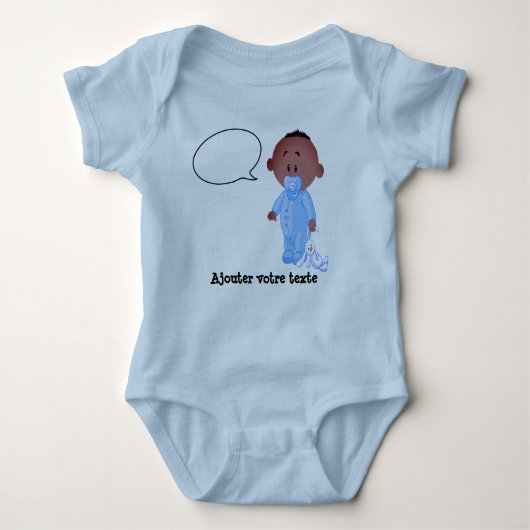 Body en jersey  ベビーボディスーツ (正面)