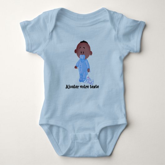 Body en jersey ベビーボディスーツ (正面)