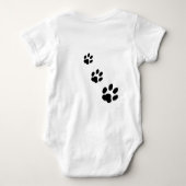 Body Kitten ベビーボディスーツ (裏面)