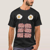 Body of BACON with Eggs  Funny Fitness Keto Diet a Tシャツ (正面)
