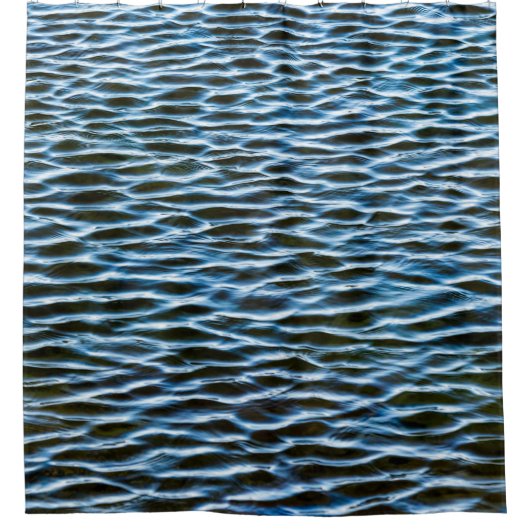 Body of water during daytime シャワーカーテン (正面)