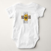 Body para bebe guns and roses ベビーボディスーツ (裏面)