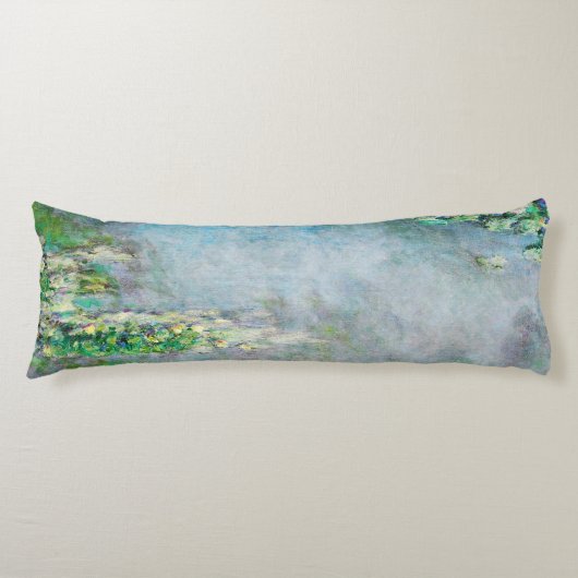 Body Pillow Claude Monet Waterlily Fine Art ボディピロー (正面)