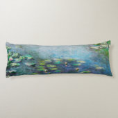 Body Pillow Claude Monet Waterlily Fine Art ボディピロー (裏面)