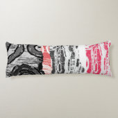 Body Pillow – Friction Lands Abstract Design ボディピロー (裏面)
