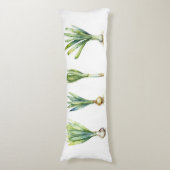 Body Pillow with Spring Onion Illustration ボディピロー (正面縦)