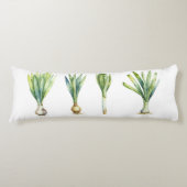 Body Pillow with Spring Onion Illustration ボディピロー (正面)