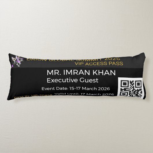 Body Pillows | Modern | Floral | Custom ボディピロー (正面)