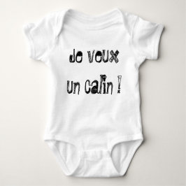 Body pour bébé "Je veux un calin !" by REN ベビーボディスーツ