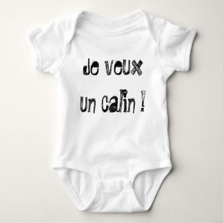 Body pour bébé "Je veux un calin !" by REN ベビーボディスーツ