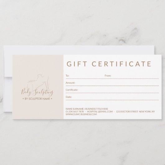 Body Sculpting Beauty Salon Consultant (正面)