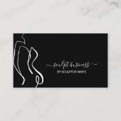 Body sculpting contouring aesthetics modern 名刺 (正面)