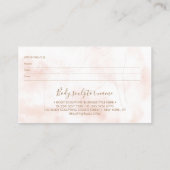 Body sculpting contouring spa appointment cards 名刺 (裏面)