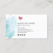 Body Sculpting Fitness Linergie Waist Trainer Busi 名刺 (裏面)