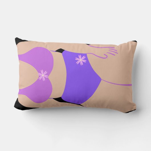 body shape style ランバークッション (裏面)