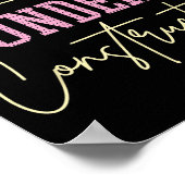 Body Under Construction Funny Motivational Workout ポスター (角)