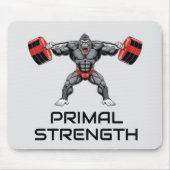 Bodybuilding Gorilla  マウスパッド (正面)