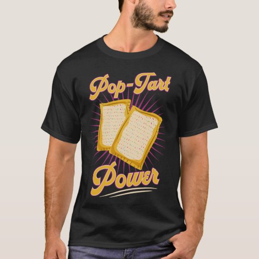 Bodybuilding Pre-workout Pop Tart Power Gym Exerci Tシャツ (正面)