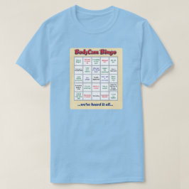 "BodyCam Bingo" (2) Tシャツ