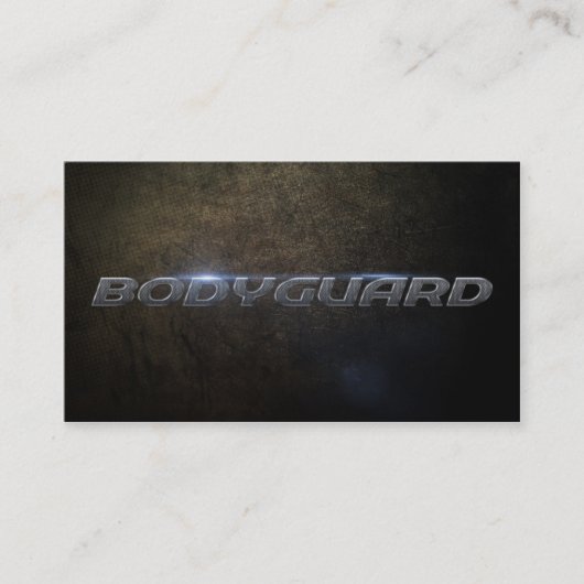 Bodyguard Business Card 名刺 (正面)