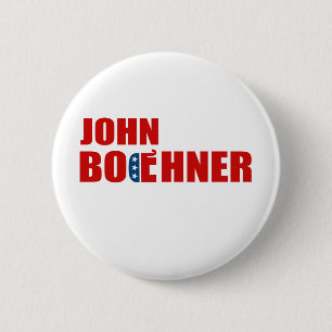 BOEHNERのための共和党員 缶バッジ