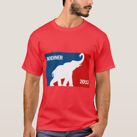 BOEHNER 2012年(プロ) Tシャツ (正面)
