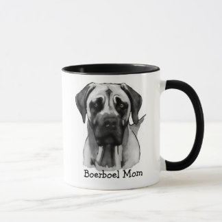 Boerboelのお母さんのマグ マグカップ