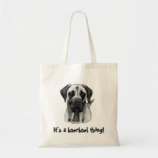 Boerboelのバッグ トートバッグ (正面)