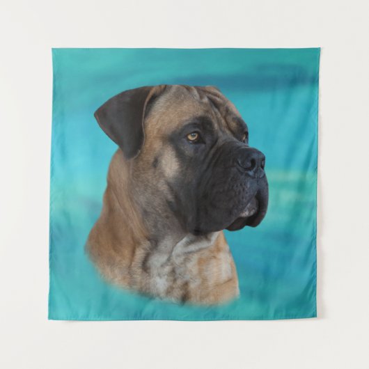 Boerboel -南アフリカのマスティフ タペストリー (正面)