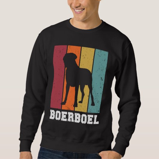 Boerboel Vintage  2 スウェットシャツ (正面)