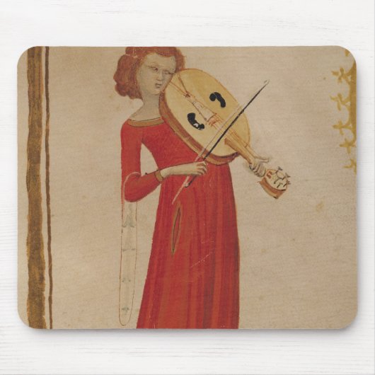 Boethius著「De Musica」からのミュージシャン、 マウスパッド (正面)