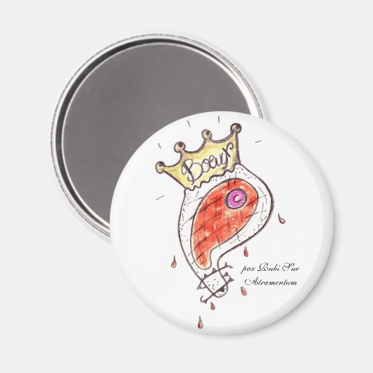 Boeuf マグネット (正面/裏面)