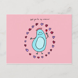 Boey will you be my valentine card シーズンポストカード