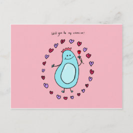 Boey will you be my valentine card シーズンポストカード