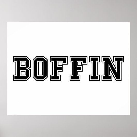 BOFFIN ポスター (正面)