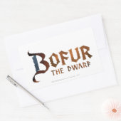 Bofur Name 長方形シール (封筒)