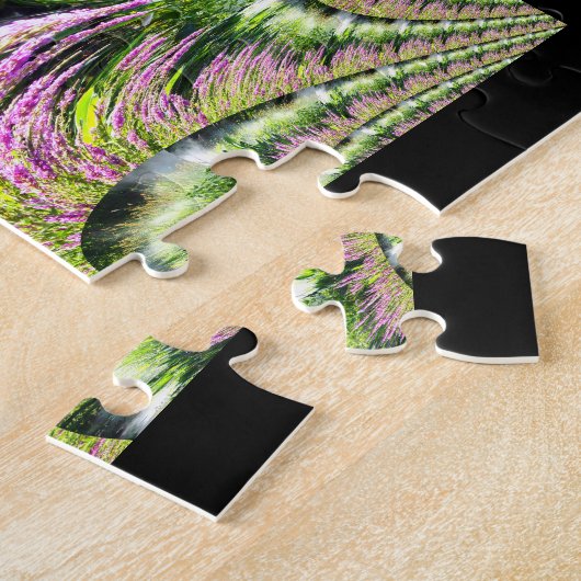 Bog Landscape Fractal ジグソーパズル (側面)