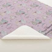 Boganhues Bunny Buddies print blanket シェルパブランケット (3/4)