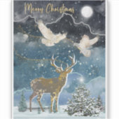 Boganhues Christmas Print Sticker シール (正面)