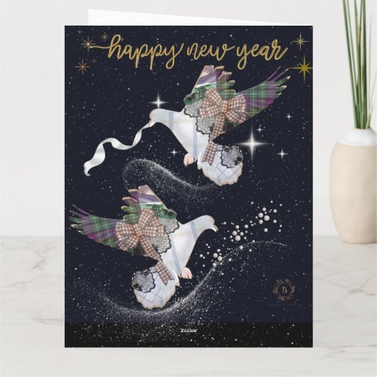 Boganhues Luxury Print Greeting cards カード (裏面)