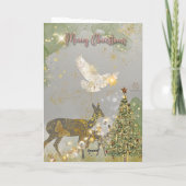 “Boganhues Luxury Print with Reindeer"  カード (裏面)