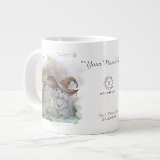 Boganhues「Pipa & Marlow」シリーズプリント ジャンボコーヒーマグカップ