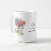 Boganhues Pipa & Marlow プリント コーヒーマグカップ (正面左)